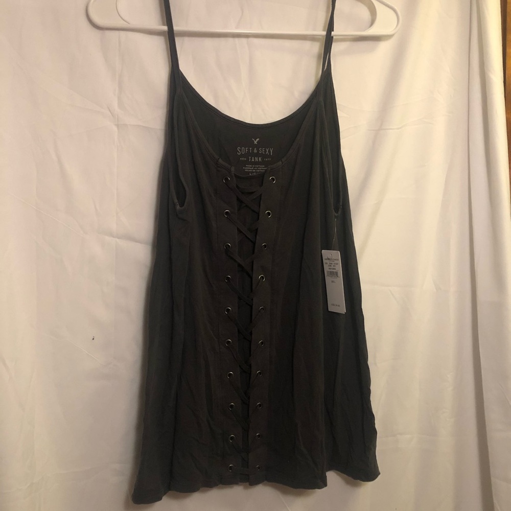 3 for $20✨ AEO lace detail swing tank NWT